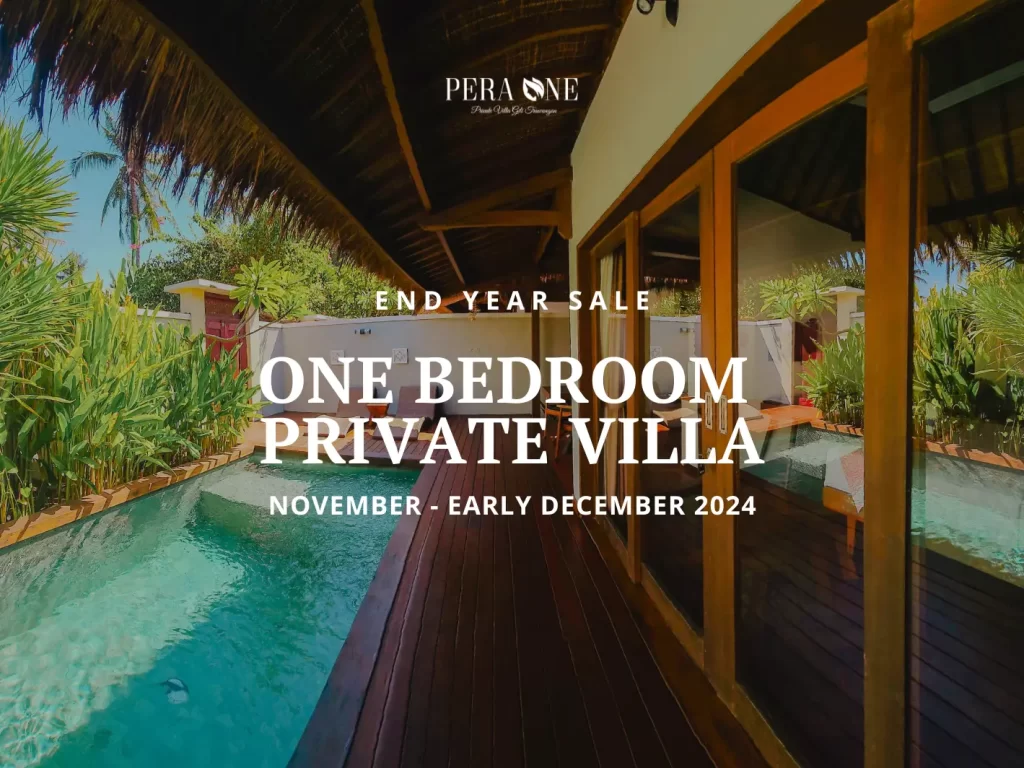 ONE BEDROOM PRIVATE VILLA END-YEAR SALE